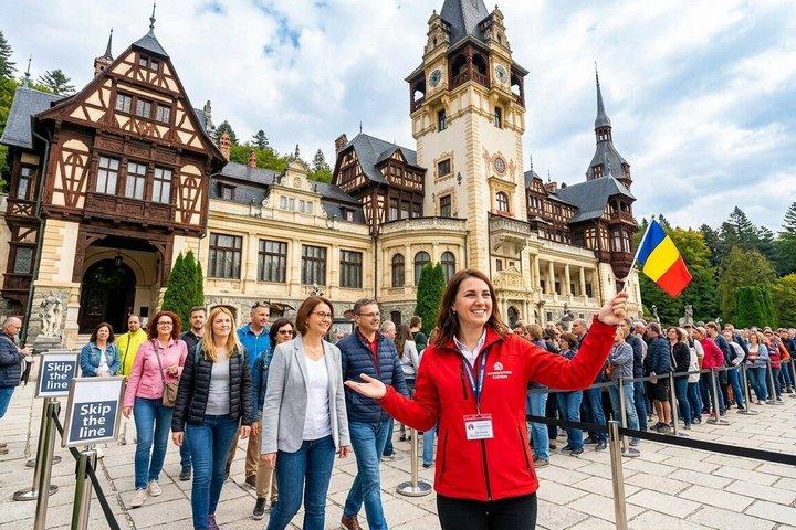 Dracula's Castle, Peles Castle og Brasov Day Trip fra Bukarest