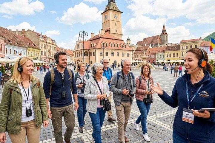 Dracula's Castle, Peles Castle og Brasov Day Trip fra Bukarest