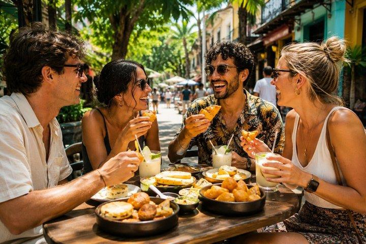 Laureles Street Food & Culture Tour (Pasto completo con riempimento del ventre)