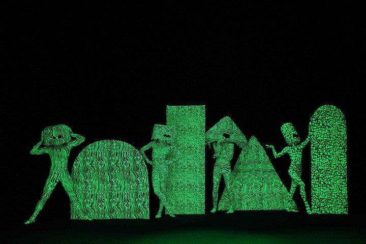 Billeder af Black Light Theatre i Prag