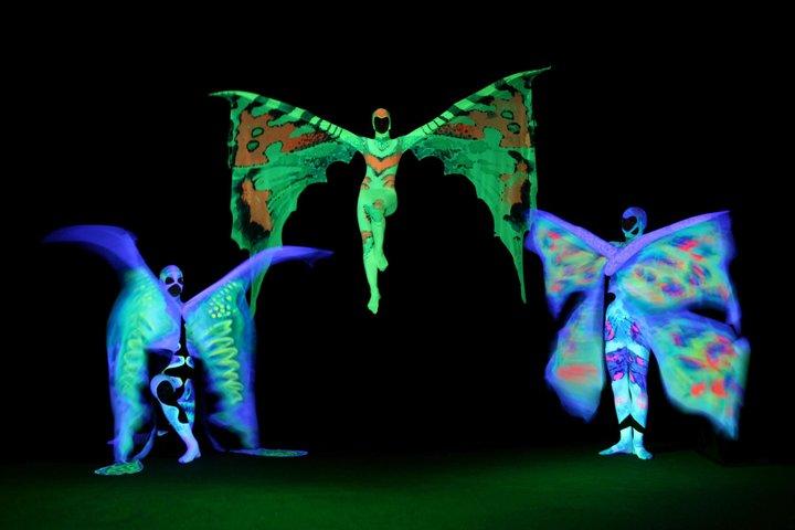 IMAGE Black Light Theatervoorstelling in Praag