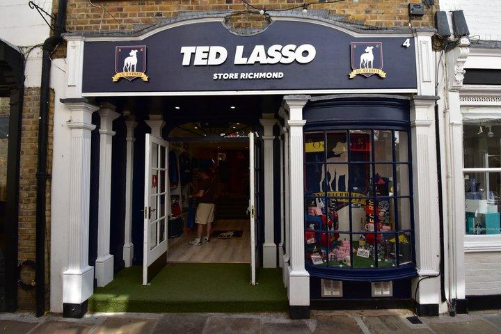 Ted Lasso privat tur från London i Black Cab