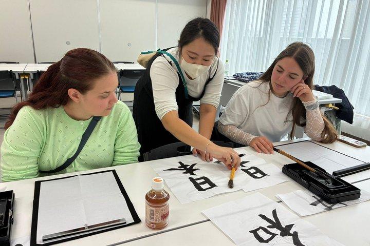 Learn Japanese Calligraphy Shodo in Tokyo