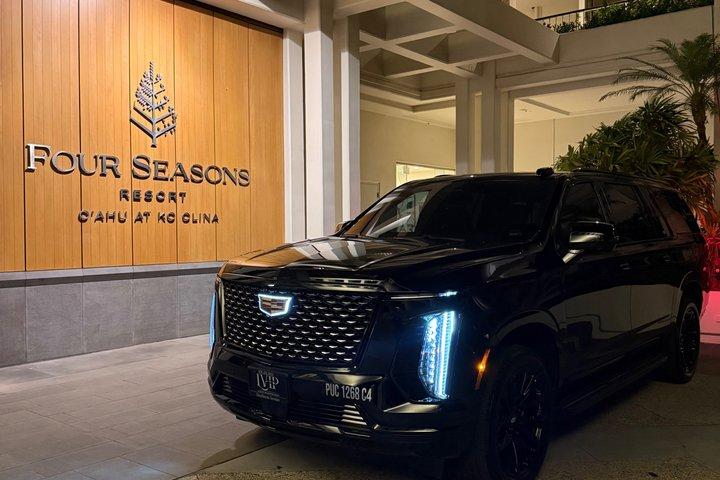 Luxe Escalade Transfer naar Waikiki, Kahala & Cruiseschiphaven
