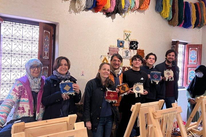 Besøg af Marokkansk Tæppevævning Workshop Museum i Marrakech