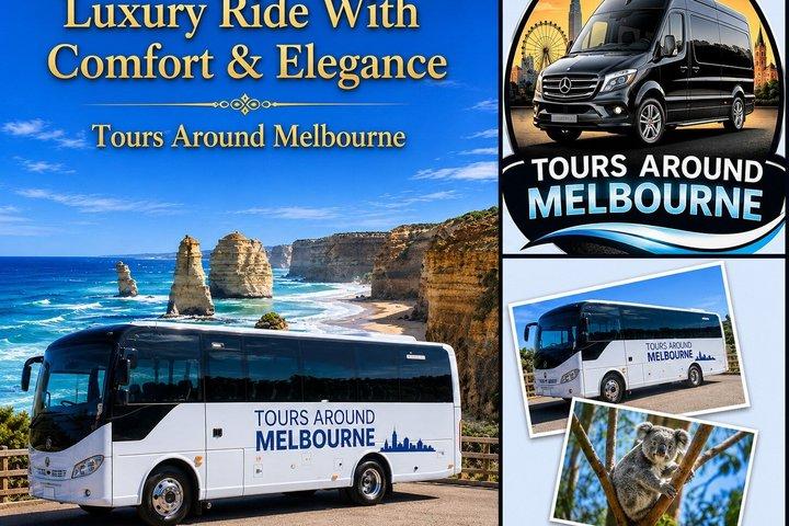 グレート・オーシャン・ロード・リバース・サンライズ・ツアー–SML GRP-DLX BUS Hotel Pikup