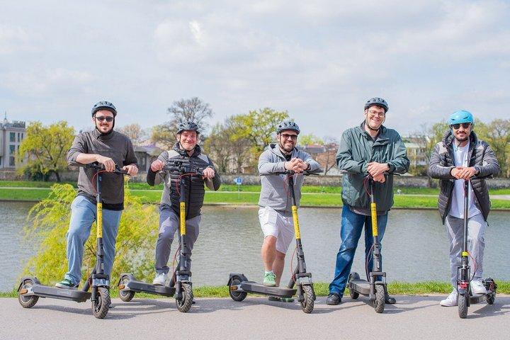 Old Town E-scooter Tour i Krakow