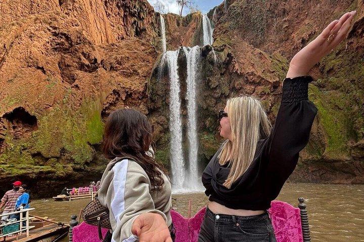 Private: Ouzoud Waterfalls Guided Hiking Tour and Boat Trip