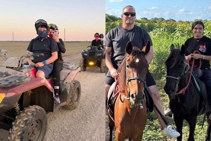 1 Stunde ATV + 1 Stunde Reiten - - kostenlose Videos und Bilder