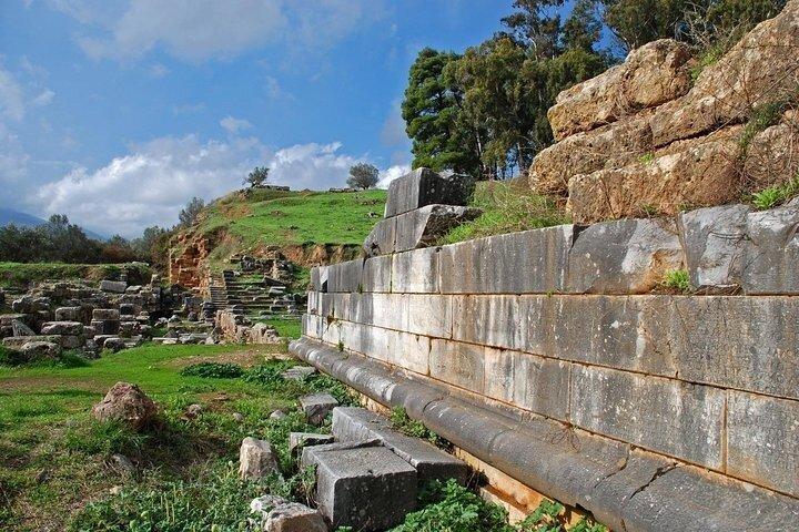 ナフプリオまたはアテネ発古代スパルタ古代コリントスプライベートツアー