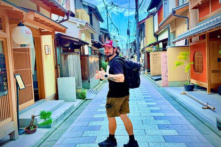 京都アニメワンピースツアー：嵐山竹林