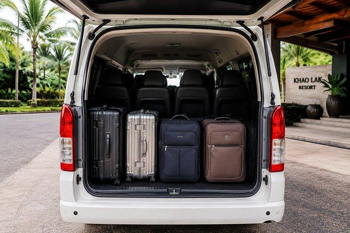 クラビからプーケット、カオラックなどへのプライベート送迎