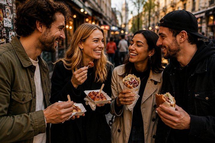 Berlin Efterårs Gademad Gåtur