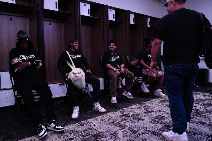 Tour dietro le quinte dello stadio Intuit Dome con i LA Clippers