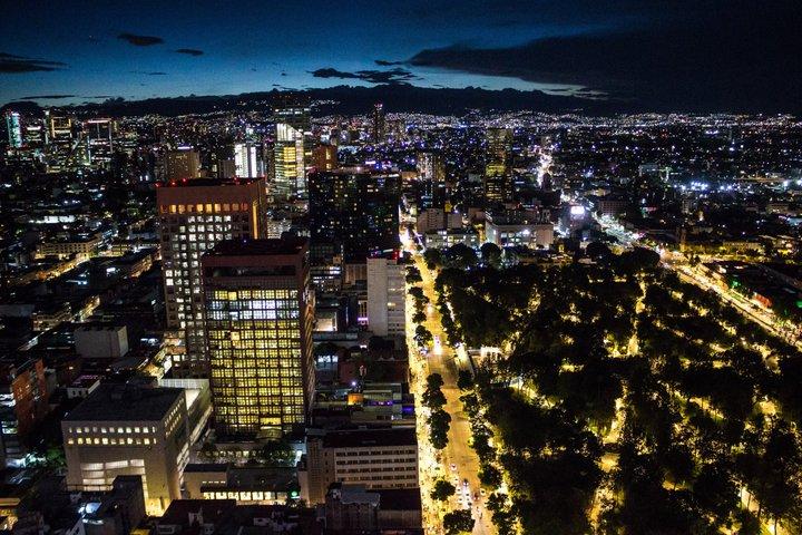 Capital Bus Night with Audio guide in Mexico City