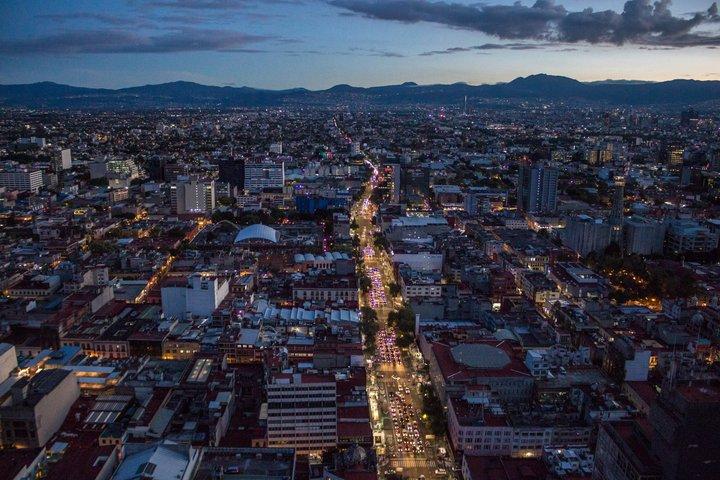 Capital Bus Night with Audio guide in Mexico City