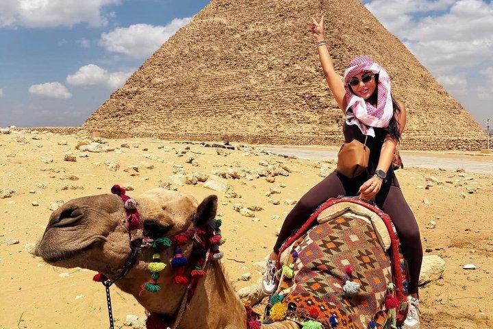 Giza Pyramids Sphinx and Grand Egyptian Museum Tour