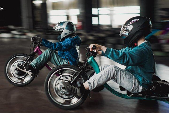 Drifta Halle | 20 minutes de course en vélo de dérive en salle