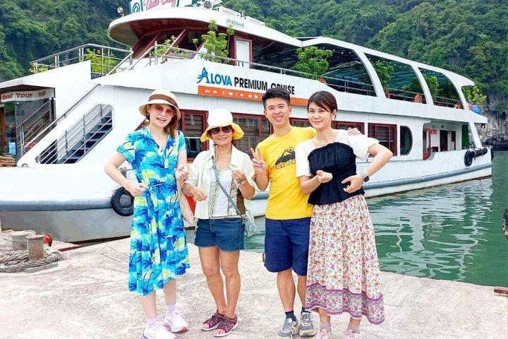 Halong Bay Deluxe Day Tour by Alova Premium Cruise