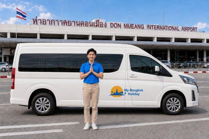 Privé aankomst transfer van BKK of DMK naar Bangkok Hotel