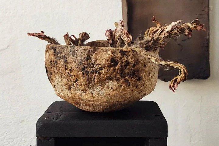 ミラノの陶芸工房でコイル陶芸ワークショップ