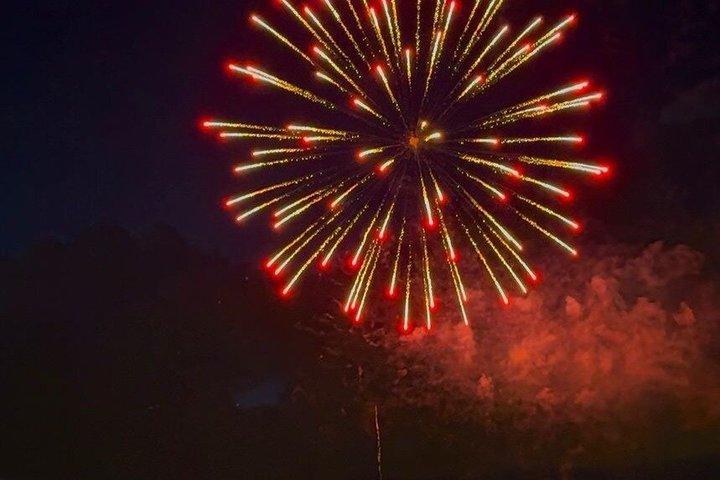 シェアガイド付きプール花火クルーズツアー