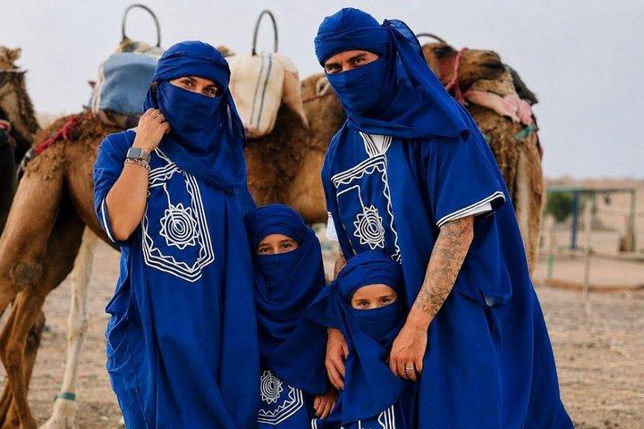 From marrakech :Enjoy Agafay desert pool with Lunch & camel ride