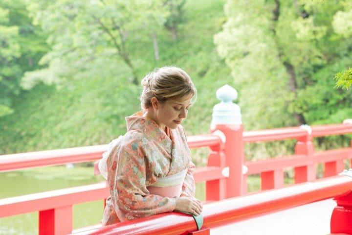 Autentico Kimono e hair styling e sessione fotografica a Osaka