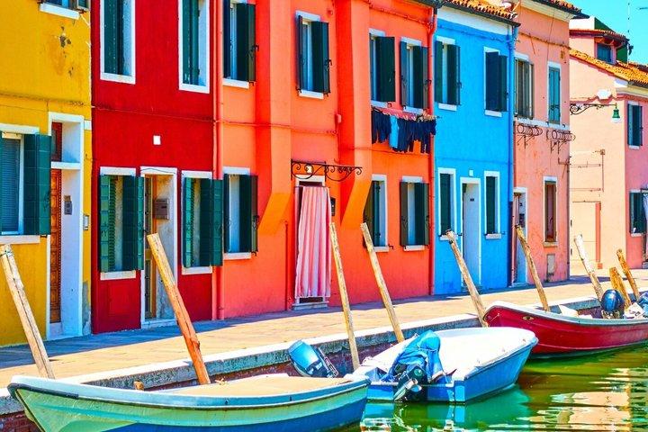 Traditionel Bragozzo bådtur til Murano, Burano & Torcello
