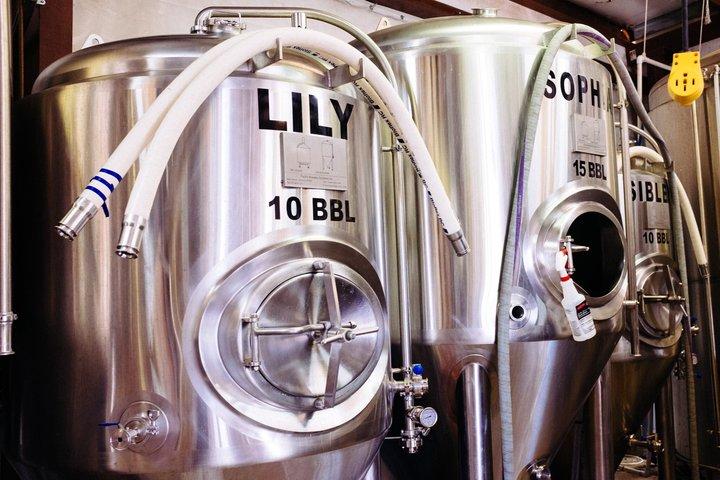 ビールの試飲付きガルベストン アイランド ブリューイング醸造所ツアー