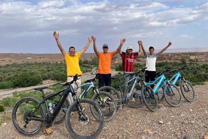 Skoura Oasis Guided Bike Tour with Local Guide&Cultural Experienc