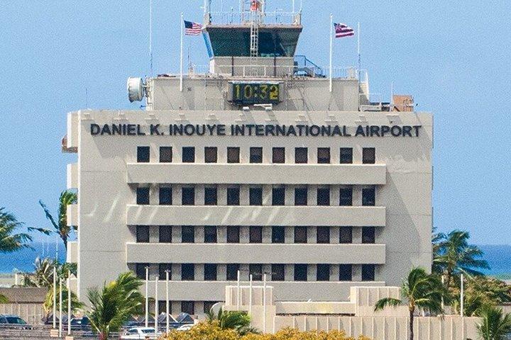 ホノルル空港からワイキキのホテルまでの相乗り到着送迎
