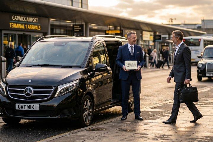 Londra: trasferimento privato dall'aeroporto di Gatwick LGW al centro città