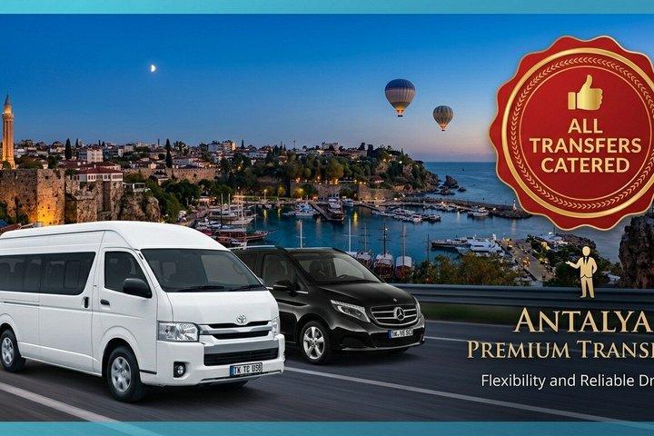 Antalya : Transporte privado do Aeroporto AYT (Kumköy/Alanya/Manavgat)