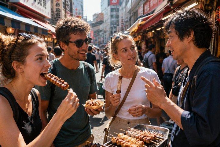 Tokyo Food Tour: gemme nascoste, street food e mercati locali