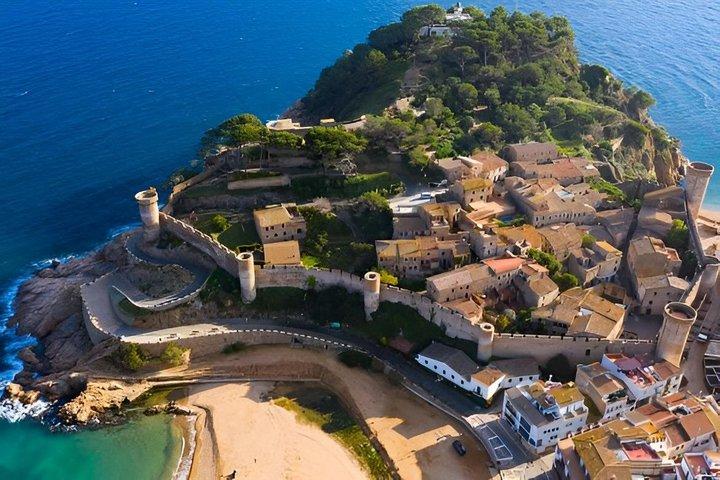 Guidad cykeltur längs Costa Brava