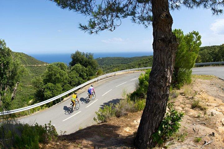 Guidad cykeltur längs Costa Brava