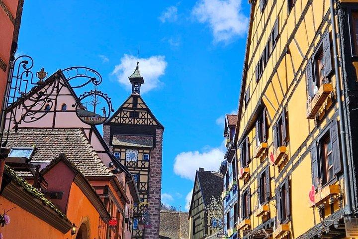 Alsace julmarknad och vinprovning Tour
