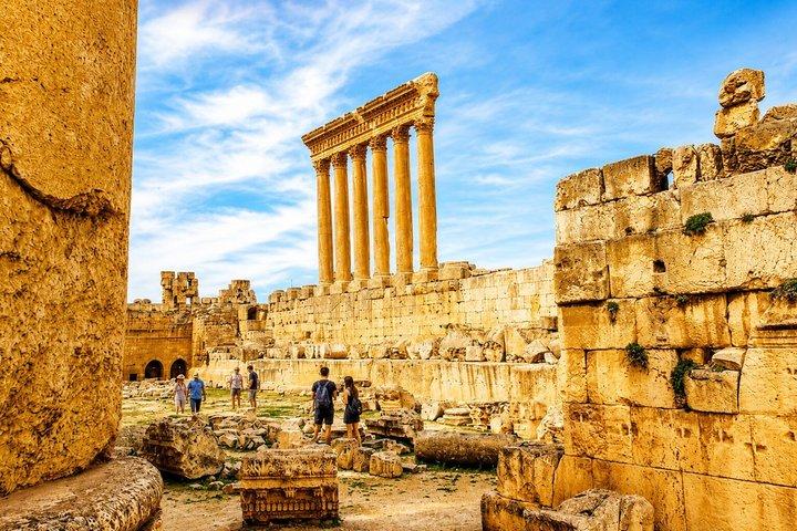 Privat heldagstur till Jeita Grotto, Baalbek och Ksara från Beirut