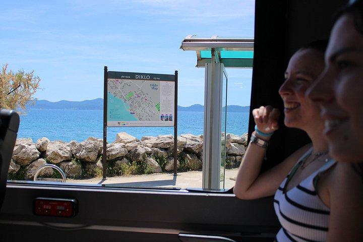 Zadar: Panoramic Cabrio Bus Sightseeing Tour