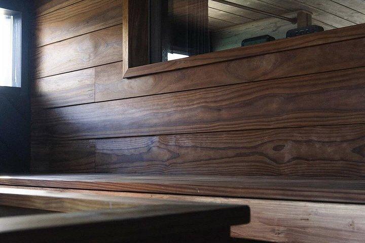 Helsinki Moderne finnische Schwimmsauna am Meer Erfahrung & Fortgeschrittener