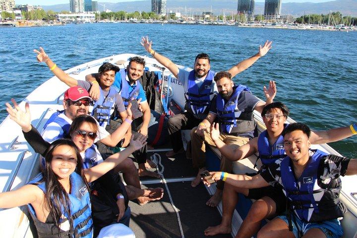 Kelowna : Descuento por la mañana Experiencia en Parasailing