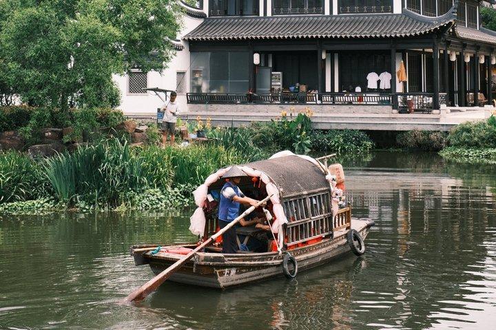 Tour benessere di 1 giorno a Xinchang TCM Canal Boat e Street Food