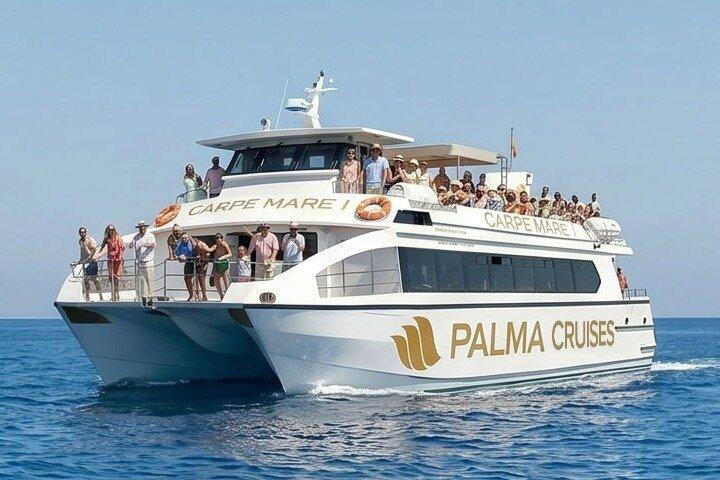5-timers bådtur i Palma-bugten med snorkling