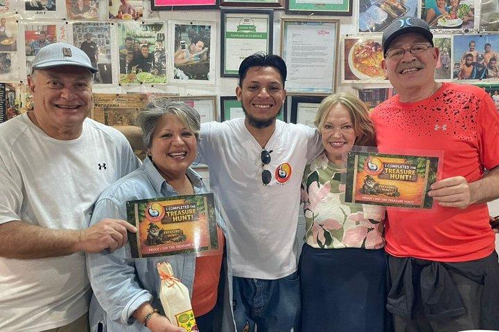 Interactive Food Tour & treasure Hunt adventure San Pedro Belize