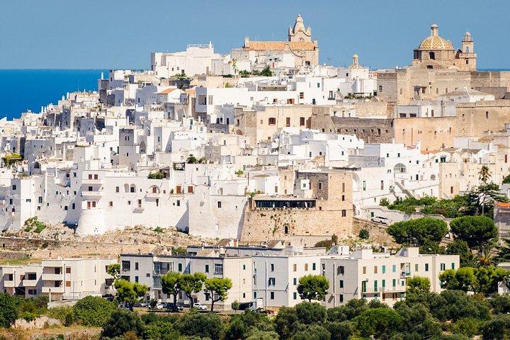 レッチェとその周辺地域からオストゥーニとアルベロベッロへの日帰り旅行