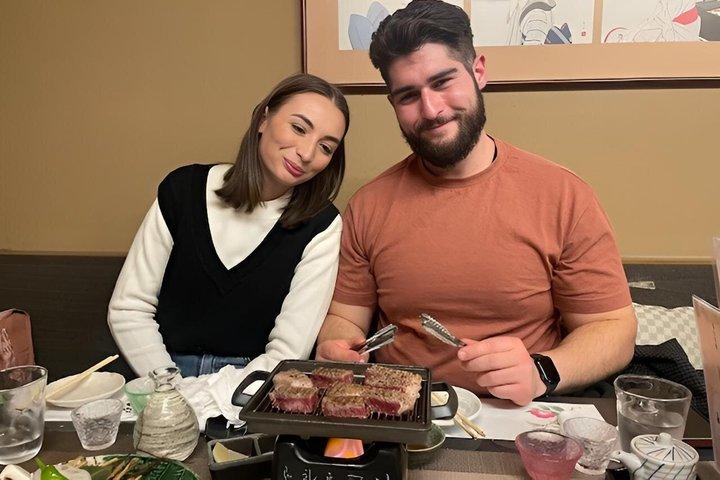 Kyoto Night Food Tour mit lokalem Chef – 13 Gerichte & Sake