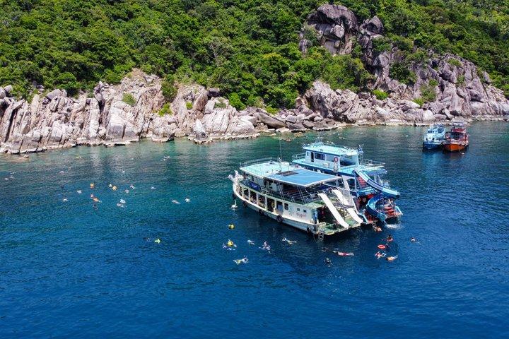 Koh Tao och Nang Yuan 5 Plats Snorkling med Lunch
