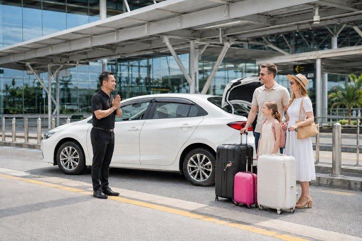 Privater Bangkok Flughafentransfer mit kostenloser Maut