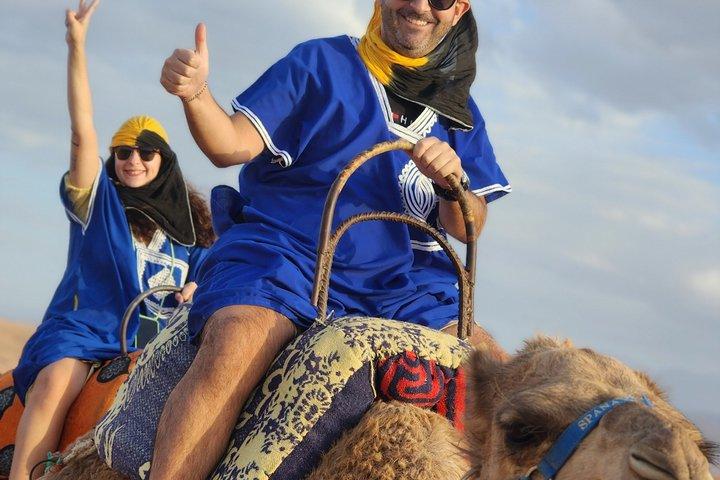 Quad Bike and Camel Ride in Marrakech Palm Groves with Sunset